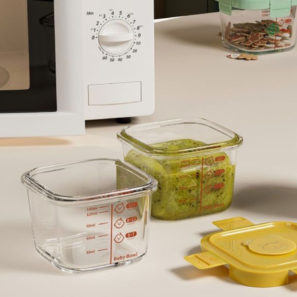 Baby Food Glass Containers - Nuovo Contenitore per Alimenti da 170ml,