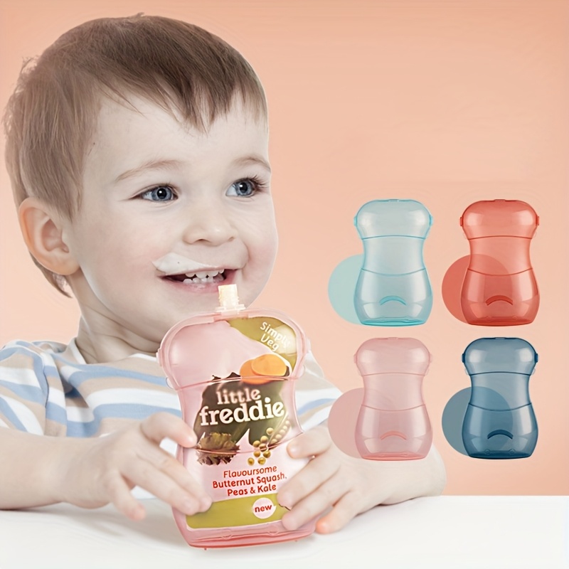 Baby Food Pouches - Contenitore Portatile Anti-Pressione per Alimenti per