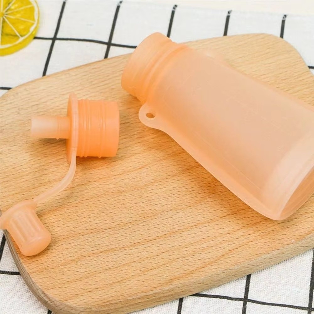 Baby Food Pouches - Contenitore per Alimenti in Silicone Senza