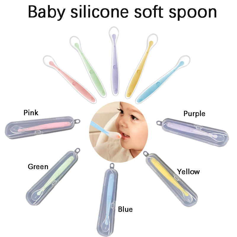 Baby Food Delivery - 1PC cucchiaio in silicone per bambini