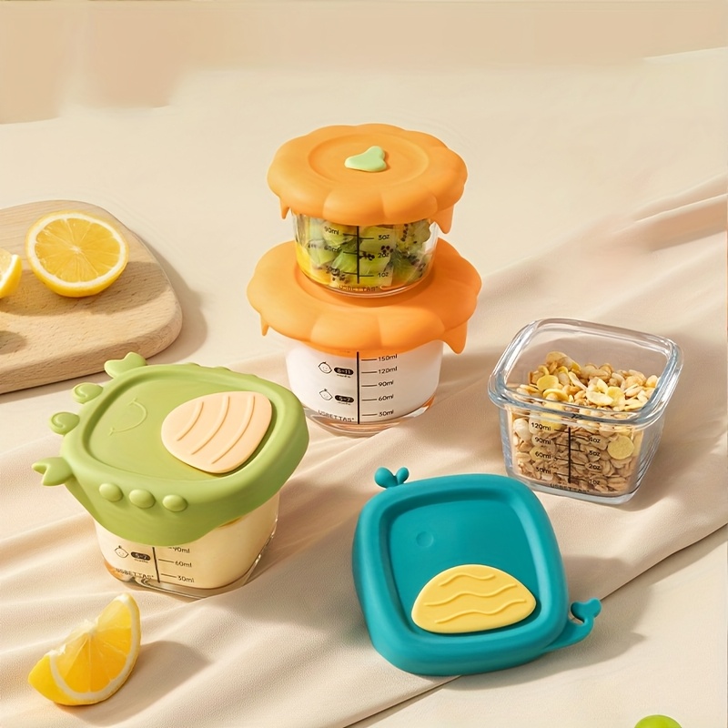 Baby Food Glass Containers - Contenitore per alimenti per bambini in