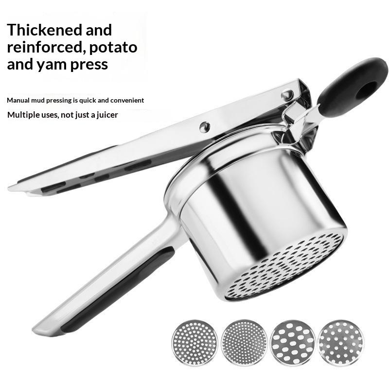 Baby Food Homemade - Schiacciapatate in Acciaio Inox con Manico
