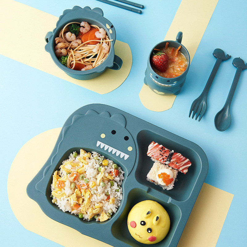 Baby Food Tray - Set di posate per bambini da