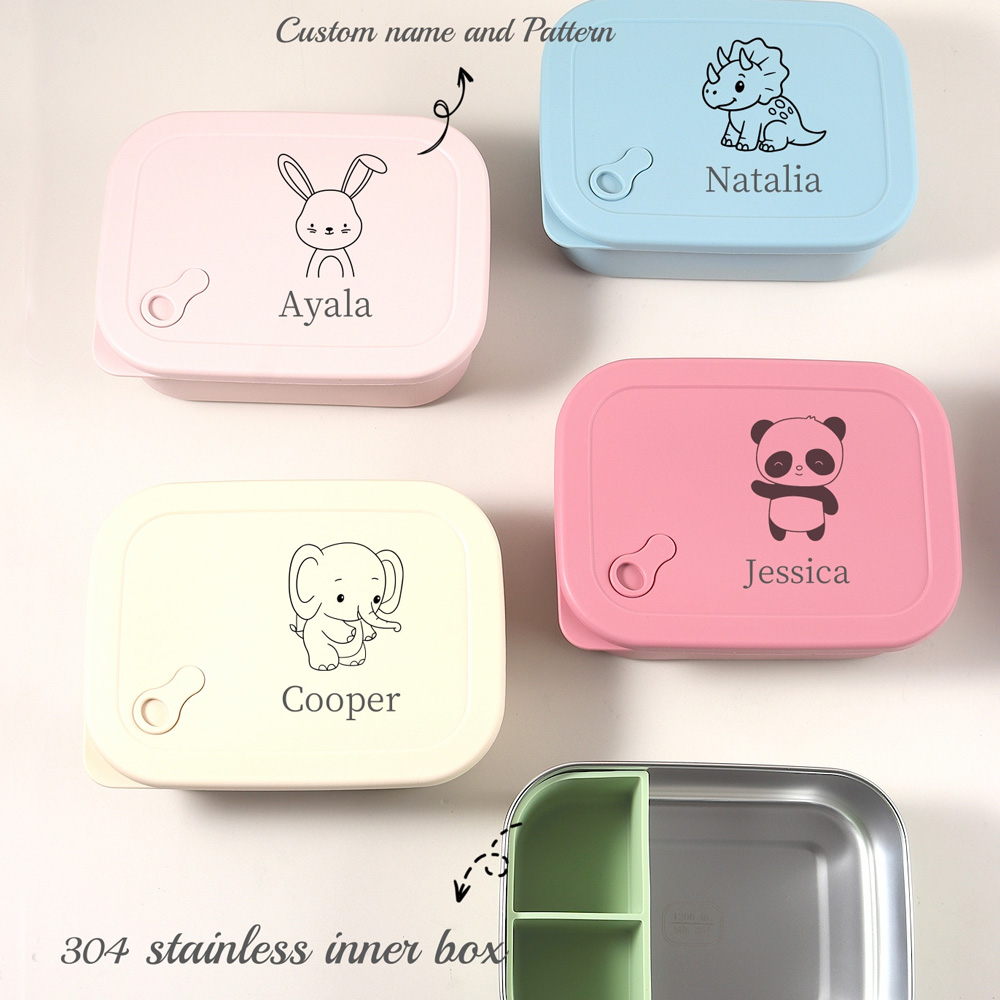 Baby Food Tray - Contenitore per Pranzo in Silicone per