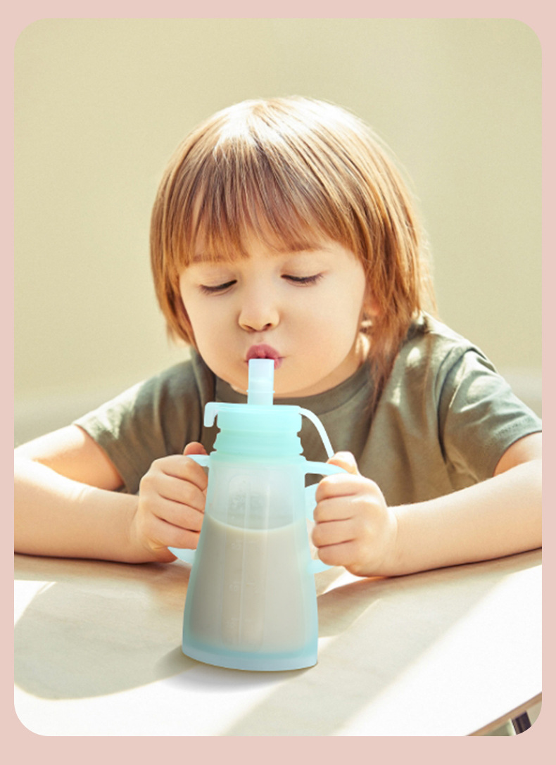Baby Food Delivery - Nuova Borsa Riutilizzabile in Silicone per