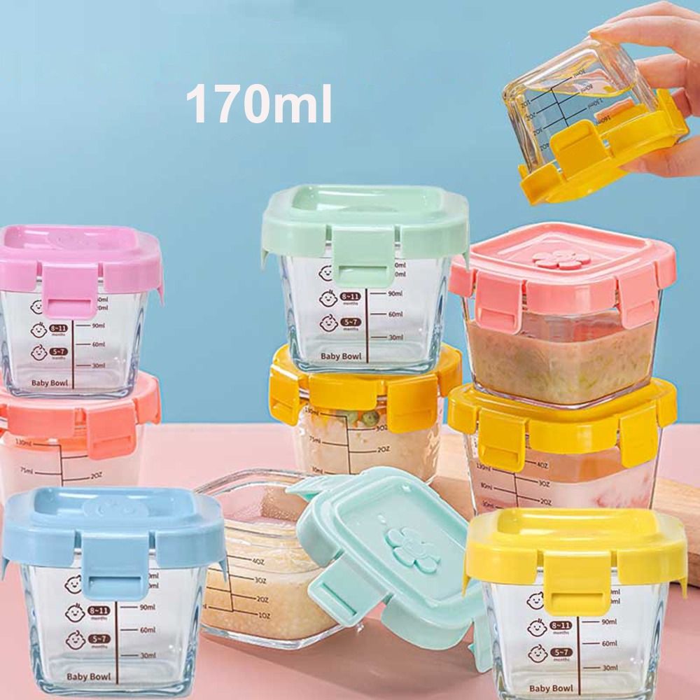 Baby Food Glass Containers - Moda 170ml Scatola di conservazione degli