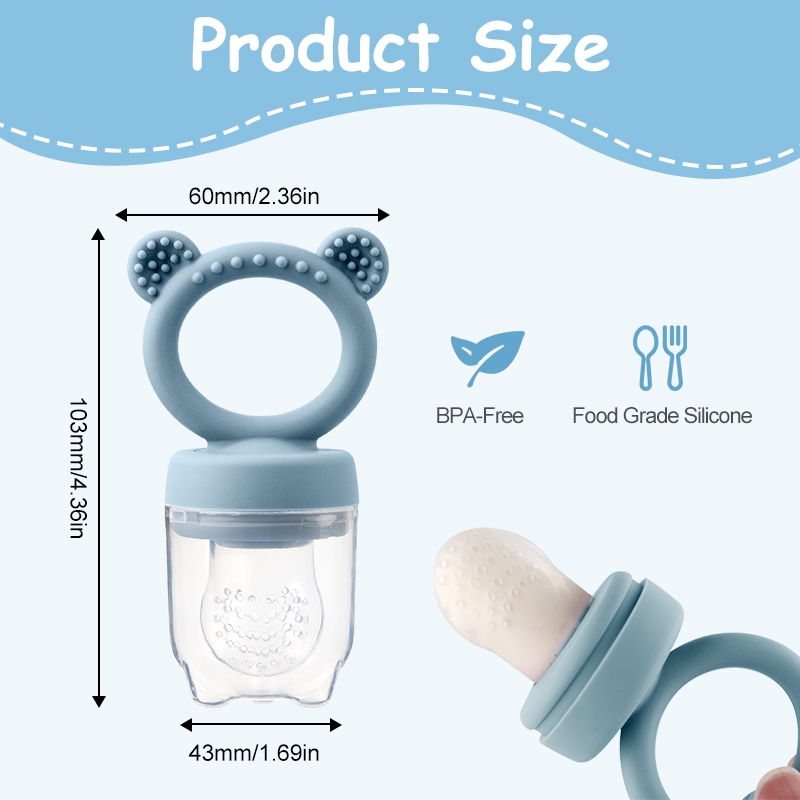 Succhietto per frutta a forma  - Baby Food Feeder recensione e prezzo