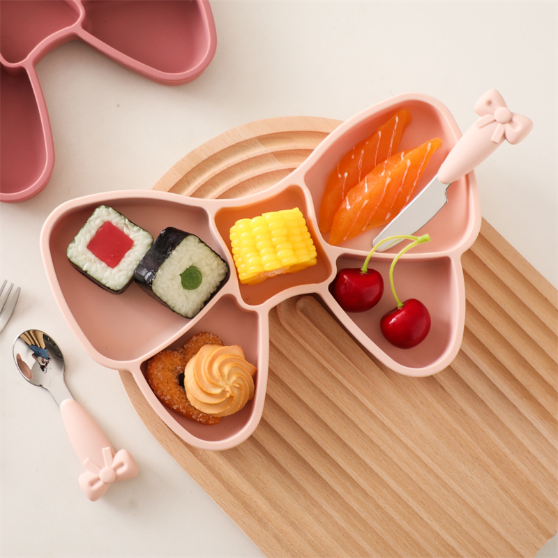 Piatto da pranzo in Silicone p - Baby Food Tray recensione e prezzo