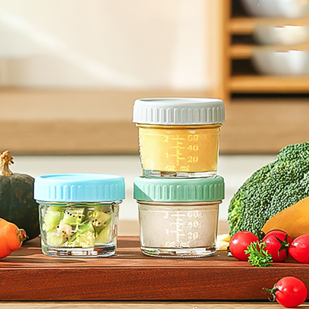 6 pezzi multiuso in vetro per  - Baby Food Glass Containers recensione e prezzo