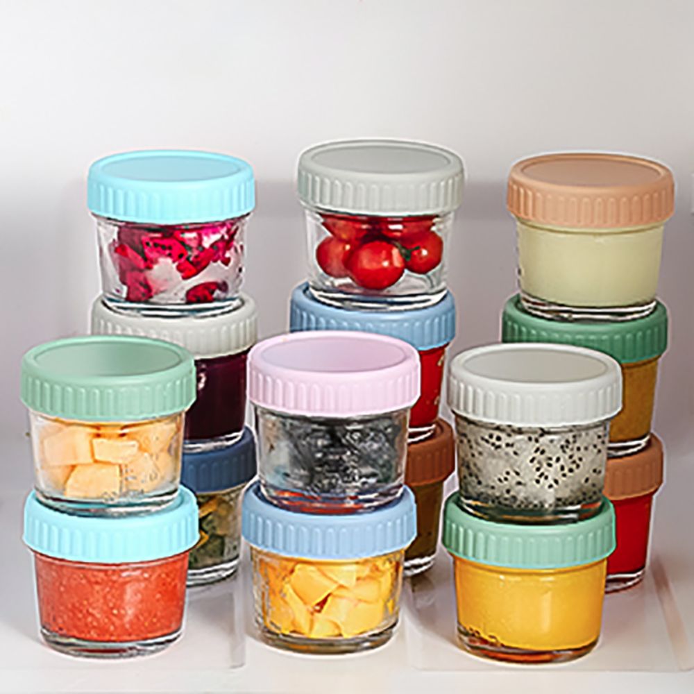 Set di 6 Barattoli in Vetro pe - Baby Food Glass Containers recensione e prezzo