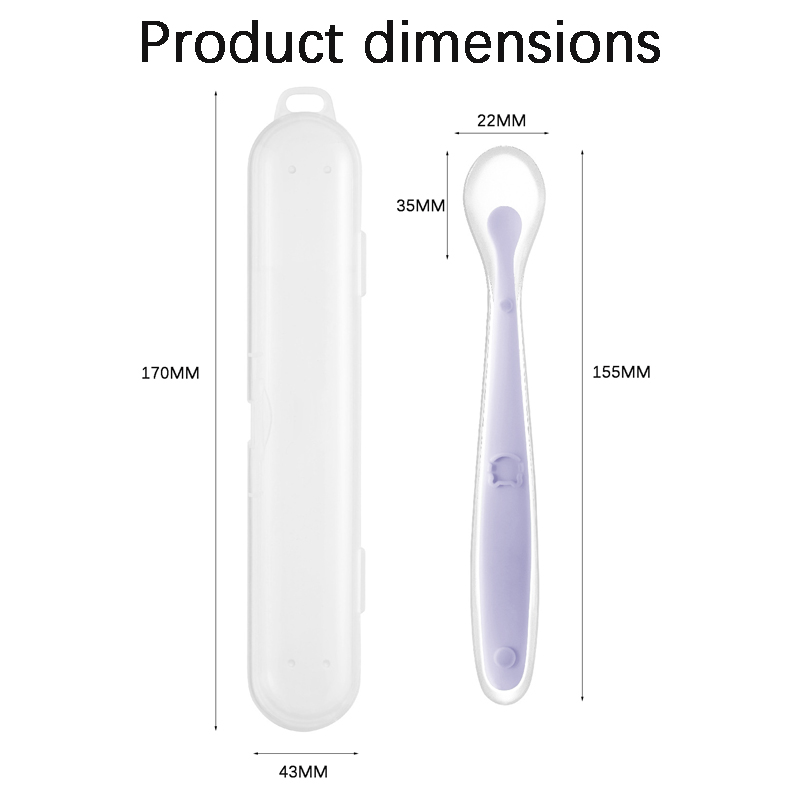 1PC cucchiaio in silicone per  - Baby Food Delivery recensione e prezzo