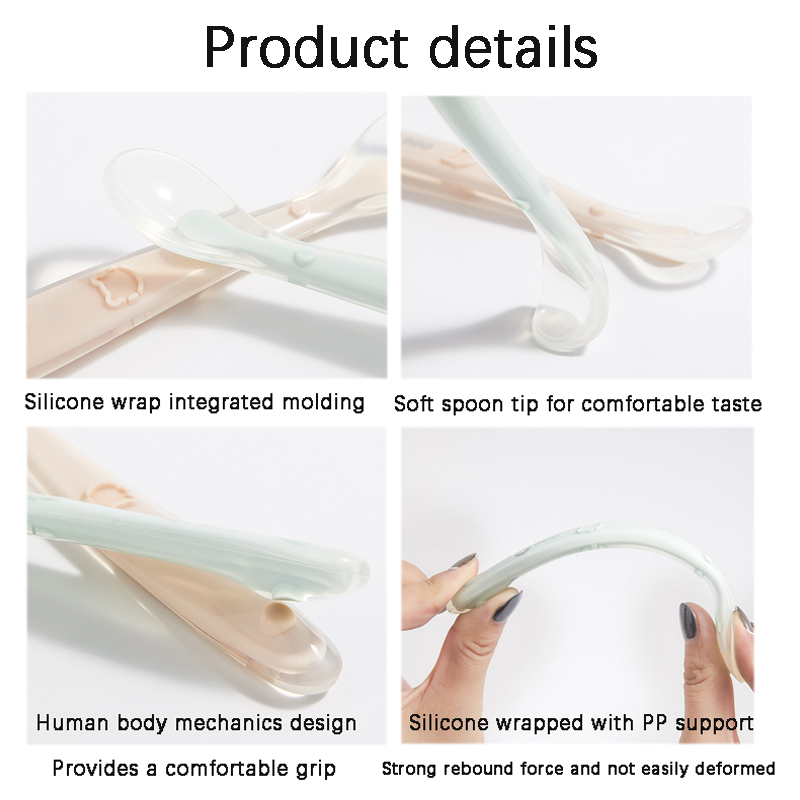 1PC cucchiaio in silicone per  - Baby Food Delivery recensione e prezzo