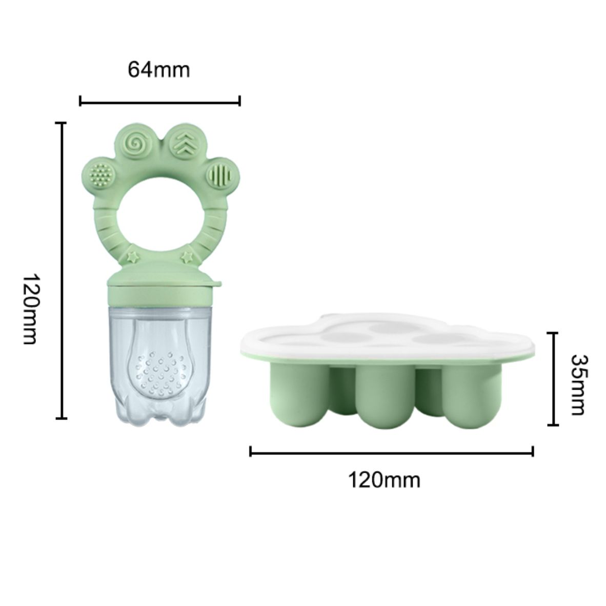 Set Alimentatore per Frutta pe - Baby Food Tray recensione e prezzo