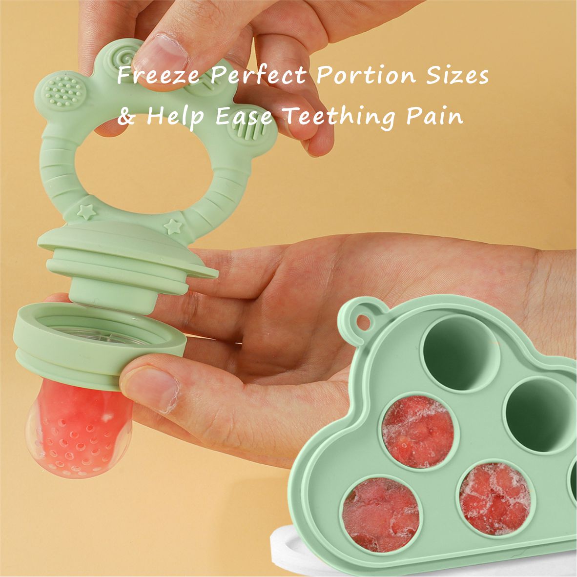 Set Alimentatore per Frutta pe - Baby Food Tray recensione e prezzo