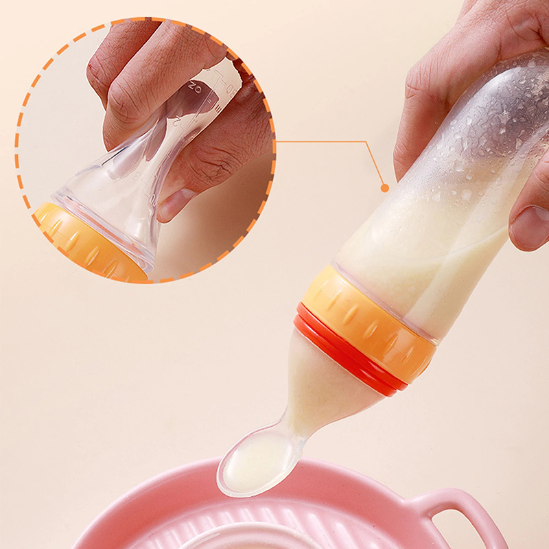 Spremere il biberon in silicon - Baby Food Dispensing Spoon recensione e prezzo