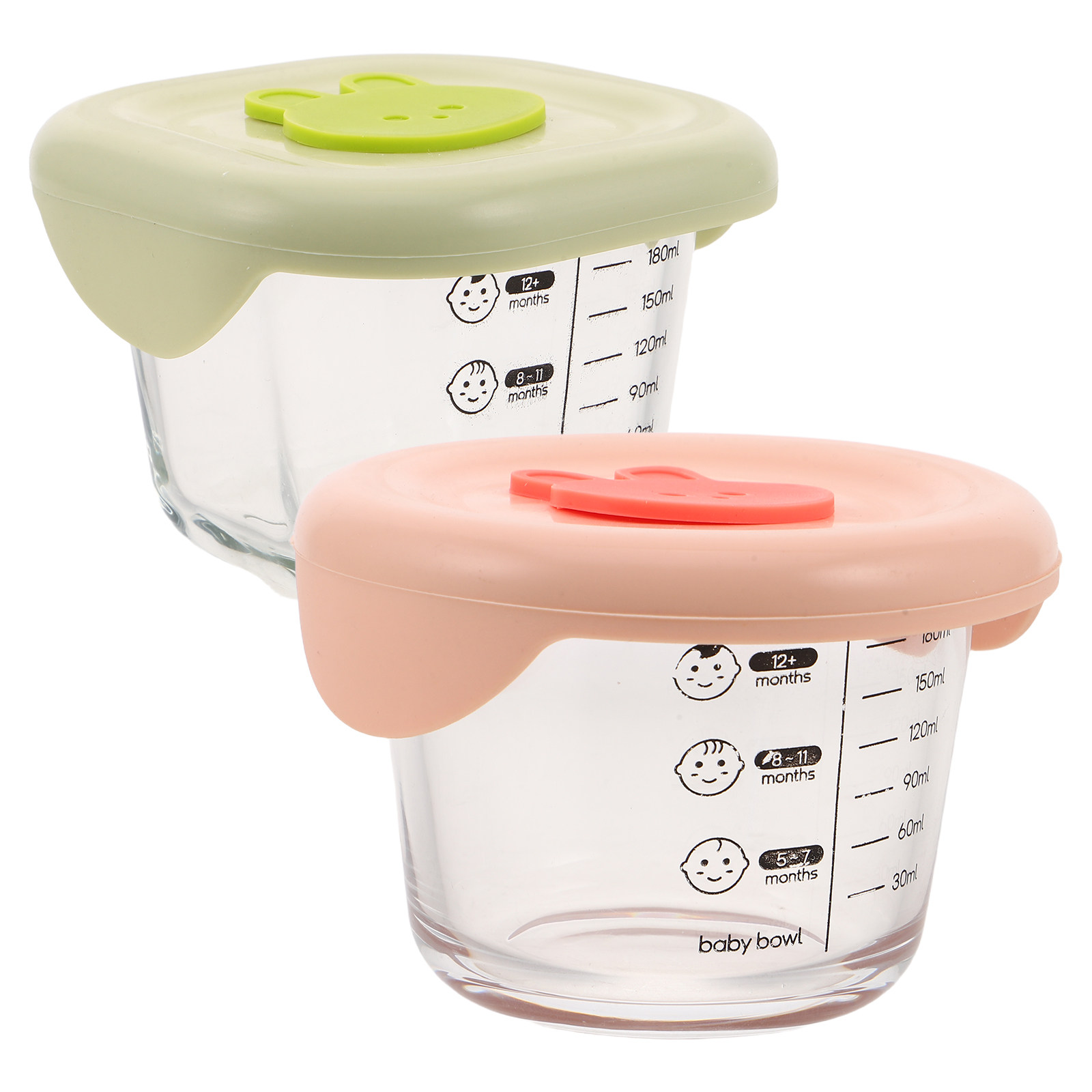 2 Contenitori per Alimenti per - Baby Food Glass Containers recensione e prezzo