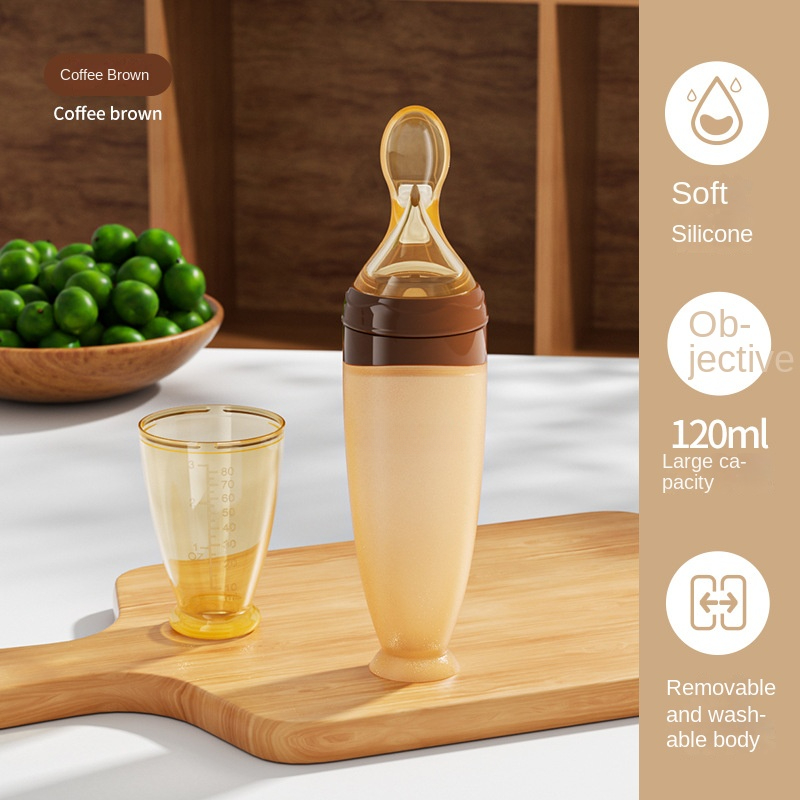 Sicuro utile biberon in Silico - Baby Food Dispensing Spoon recensione e prezzo