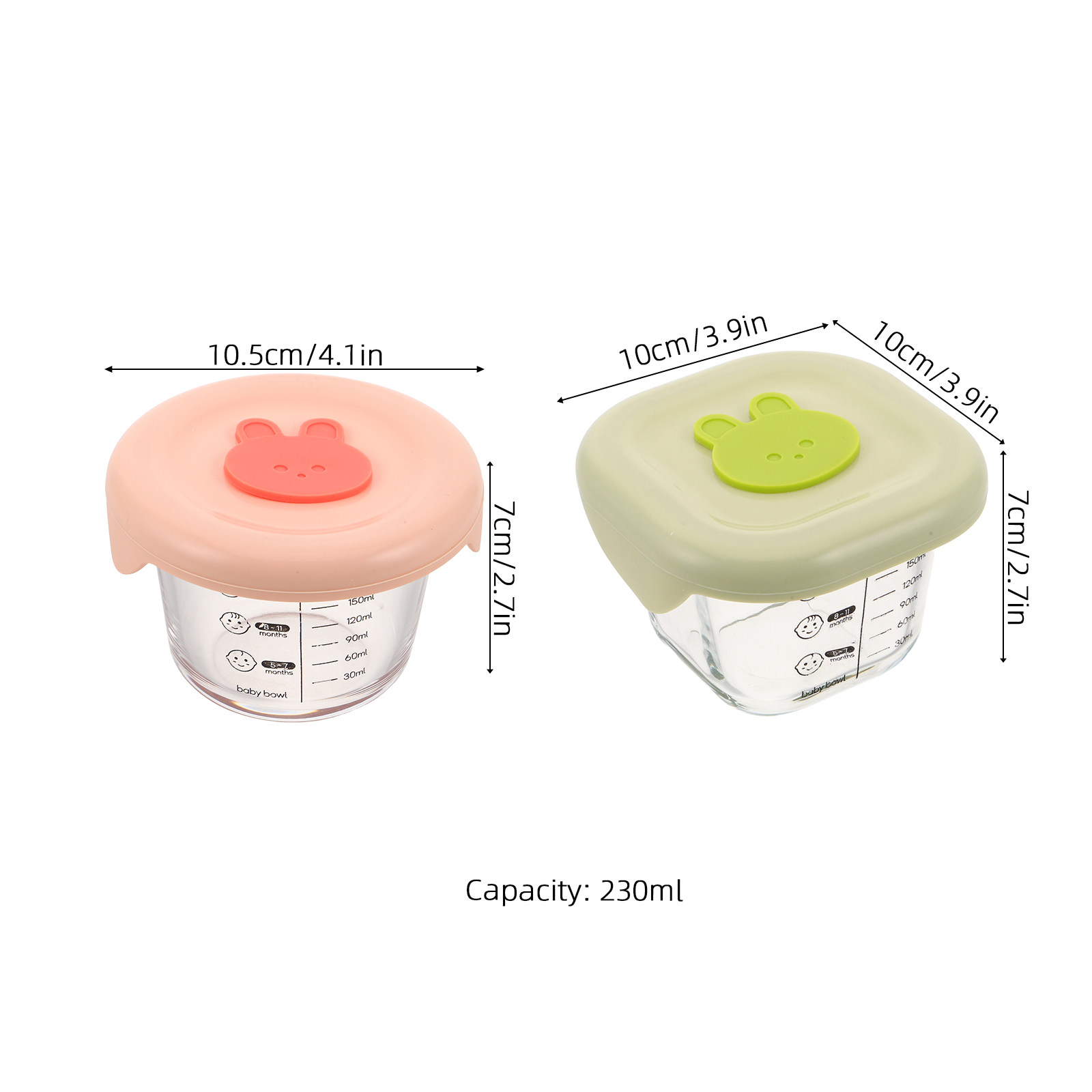 2 Contenitori in Vetro per Ali - Baby Food Glass Containers recensione e prezzo