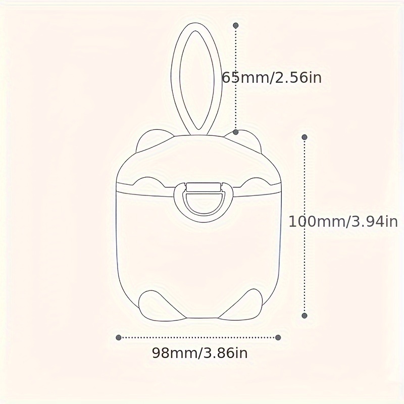 Scatola portatile per latte in - Baby Food Pouches recensione e prezzo